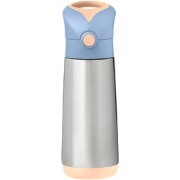 B.box Bidon Termiczny Ze Słomką BB500140 Feeling Peachy