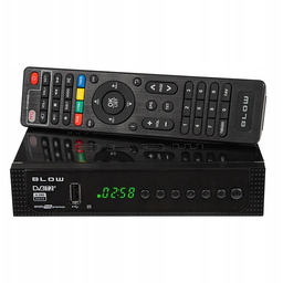 Tuner DVB-T2 Tv naziemnej Blow 8000FHD H.265 Hevc