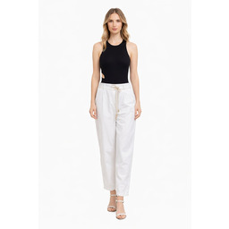 PATRIZIA PEPE CZARNE BODY Z WYCIĘCIAMI NA BOKACH