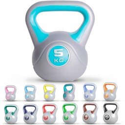 Kettlebells winylowe (2-14 kg) Stylish Gorilla Sports Kettlebell