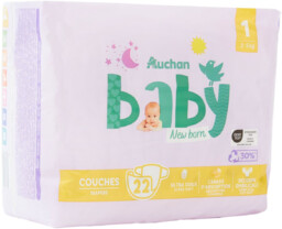 Auchan - Pieluszki New Born 1 2-5 kg