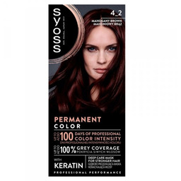 SYOSS Permanent Color Farba do włosów 4_2 Mahoniowy
