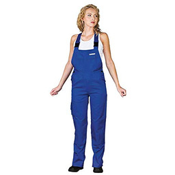 LH-WOMBISER - Spodnie ochronne damskie ogrodniczki - niebieski
