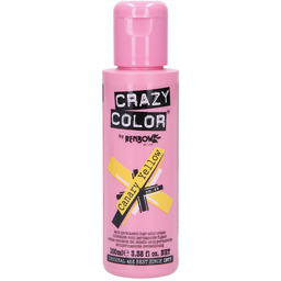 Crazy Color, toner odżywczy do włosów, Canary Yellow