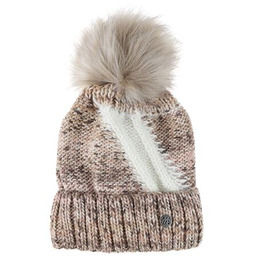 Zimowa czapka z pomponem Iceland brązowa