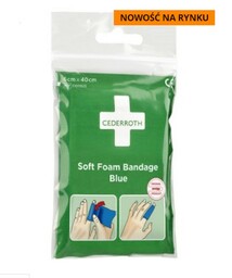 Bandaż piankowy niebieski Cederroth Soft Foam Bandage 6