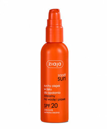 Ziaja Sopot Sun, suchy olejek w żelu, SPF20,