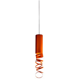 Lampa Wisząca Artemide, Decomposé, ściemnialny, pomarańczowy, salon, metal,