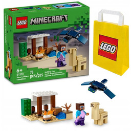 Klocki Lego Minecraft 21251 Pustynna Wyprawa Stevea Zestaw