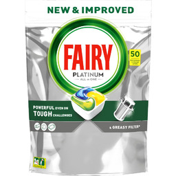 Fairy Platinum Cytryna Tabletki do zmywarki All In
