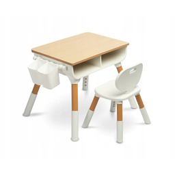 Toyz Lara Stolik dziecięcy Biurko z krzesełkiem Wood