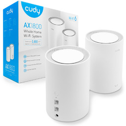 Router Mesh Cudy M1800 Lan/Wan Wi-Fi 6 Ax1800