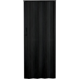 Drzwi harmonijkowe ST3A 83 x 202,5 cm CZARNE