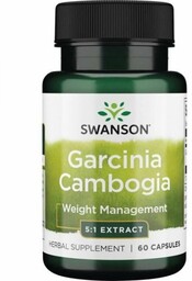 SWANSON Garcinia Cambogia - ekstrakt 5:1 80 mg