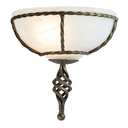ELSTEAD LIGHTING Kinkiet PEMBROKE PB-WU-BLK-GOLD oprawa w kolorze