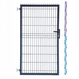 Furtka 170cm antracyt grafit Panelowa RAL7016 ogrodzeniowa 173cm