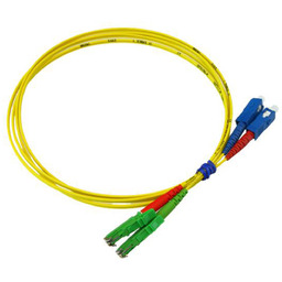 Patchcord Opto LSH/APC-SC/UPC, SM, duplex, 1m