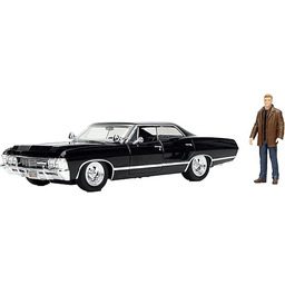 Jada Toys 253255037 Supernatural Dean Winchester, 1967 Chevy
