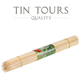 SZPILKI BAMBUSOWE NATURALNE / BAMBUS ŁUPANY 40cm 4mm