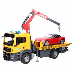 Bruder: Scania Pomoc drogowa z czerwonym autem
