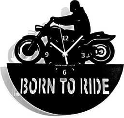 Instant Karma Clocks Born to Ride zegar ścienny