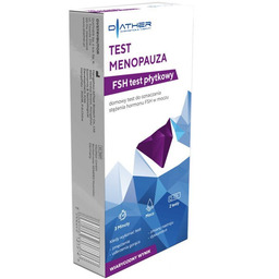 Test menopauza FSH test płytkowy, 2 sztuki /Diather/