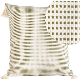 Poszewka 60 x 60 Dekoracyjna Monte 7C Oliwkowy