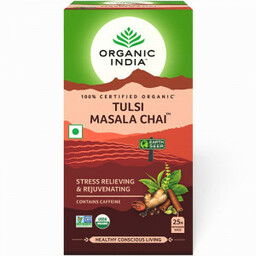 Herbata Tulsi Masala Organic India (25 torebek) rozgrzewająca