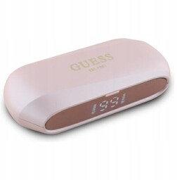 Słuchawki Bluetooth Guess Tws Elongated Metallic Różowe