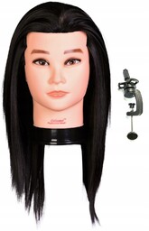 Główka głowa fryzjerska Anton black męska treningowa 50cm