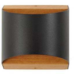 Lindby - Lenore kinkiet LED 13 cm czarny
