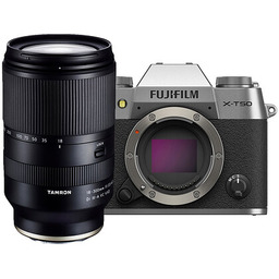 Fujifilm Bezlusterkowiec X-T50 srebrny + Tamron 18-300mm f/3.5-6.3