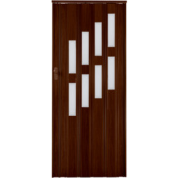 Drzwi harmonijkowe ST14A 86 x 202,5 cm ORZECH