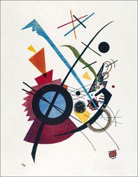 Violet, Wassily Kandinsky - plakat Wymiar do wyboru: