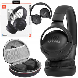 Słuchawki Jbl Etui Bezprzewodowe Nauszne Bluetooth Czarne Uniwersalne