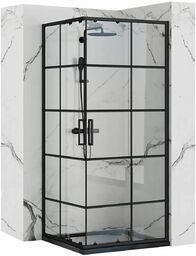 Rea Kabina prysznicowa Rea Concept Black 90x90