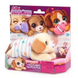Just Play furReal Newborns Szczeniak Interaktywny Pet, mały