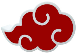 Lampka Naruto - Akatsuki Cloud