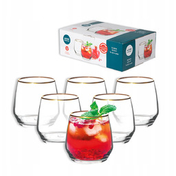 Szklanki do drinków napojów wody Altom Design Rubin