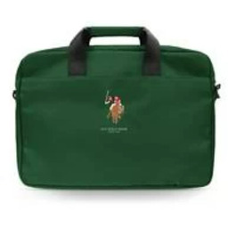 US Polo Torba USCB15PUGFLGN 16" zielona/green