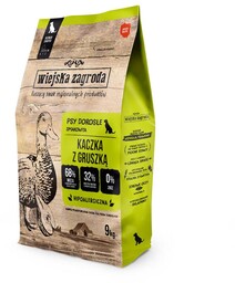WIEJSKA ZAGRODA Kaczka z gruszką M 9kg karma