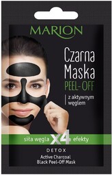 MARION_Detox Peel Off Mask czarna maska z aktywnym