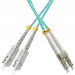 Patchcord Opto LC/UPC-SC/UPC, MM OM3, duplex, 20m