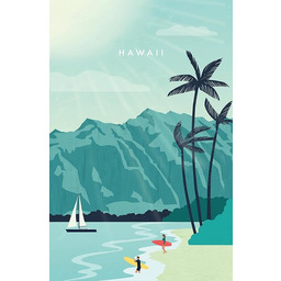 Erwachsenenpuzzle 200 Teile - Hawaii
