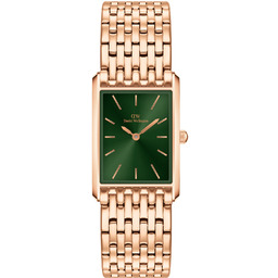Zegarek Daniel Wellington Bound 9-Link Emerald DW00100704 Złoty