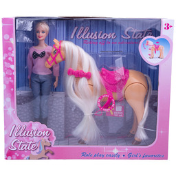 Norimpex, Lalka Z Konikiem Chodzącym, 1003614