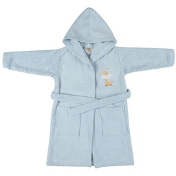 Szlafrok Dziecięcy 4/6 lata Bawełniany Baby41 Nieb