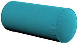 Poduszka wałek prosty, turkusowy, Ø16 x 40 cm,
