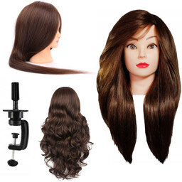 Główka treningowa Alinka 80 cm brown, włos mieszany
