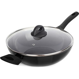 Gerlach Patelnia Wok Harmony z pokrywką